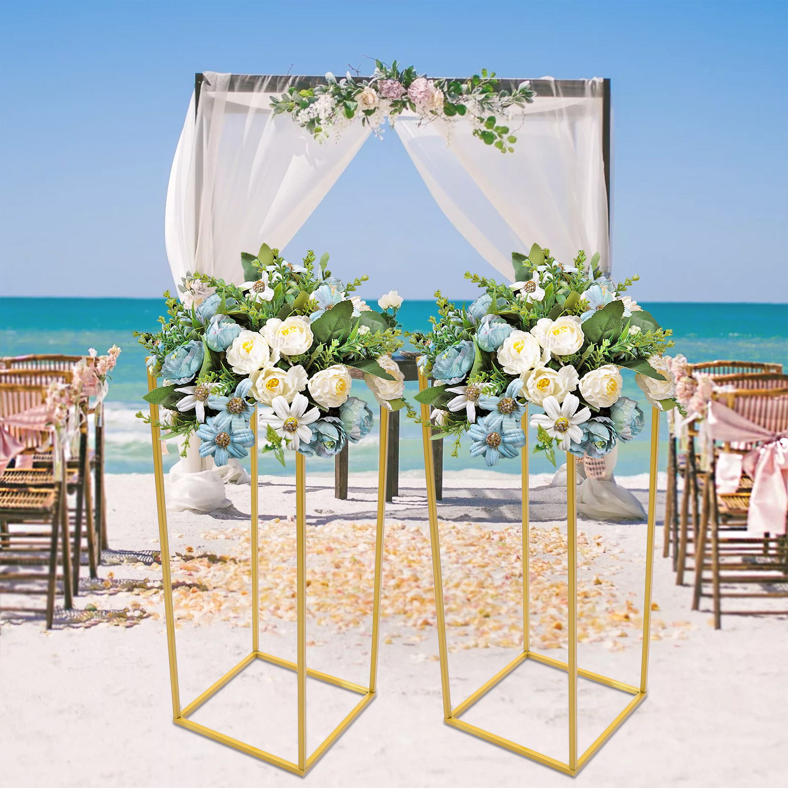 Multi-Scene Golden Flower Cent - Home Bar Stand reseña y precio