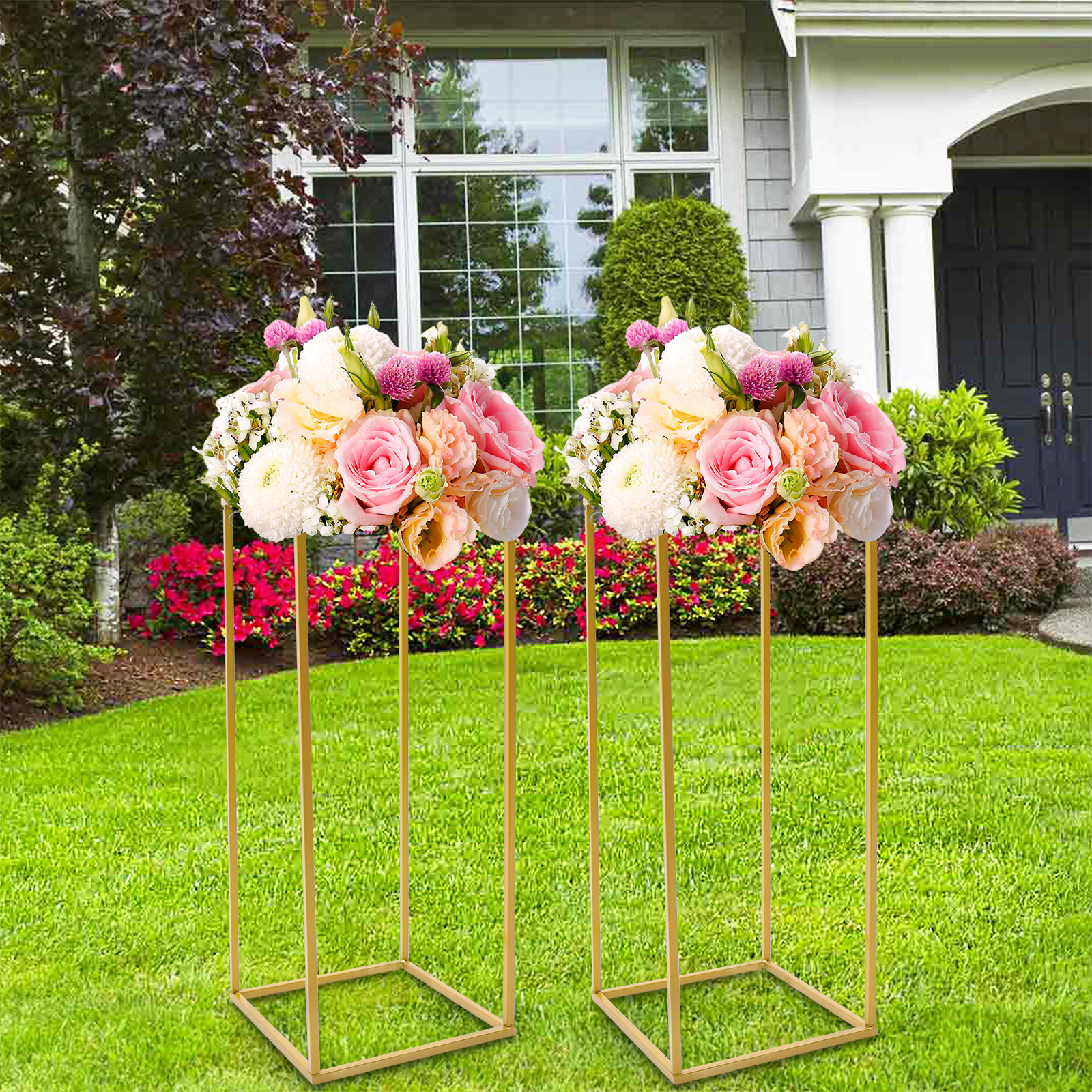 Multi-Scene Golden Flower Cent - Home Bar Stand reseña y precio