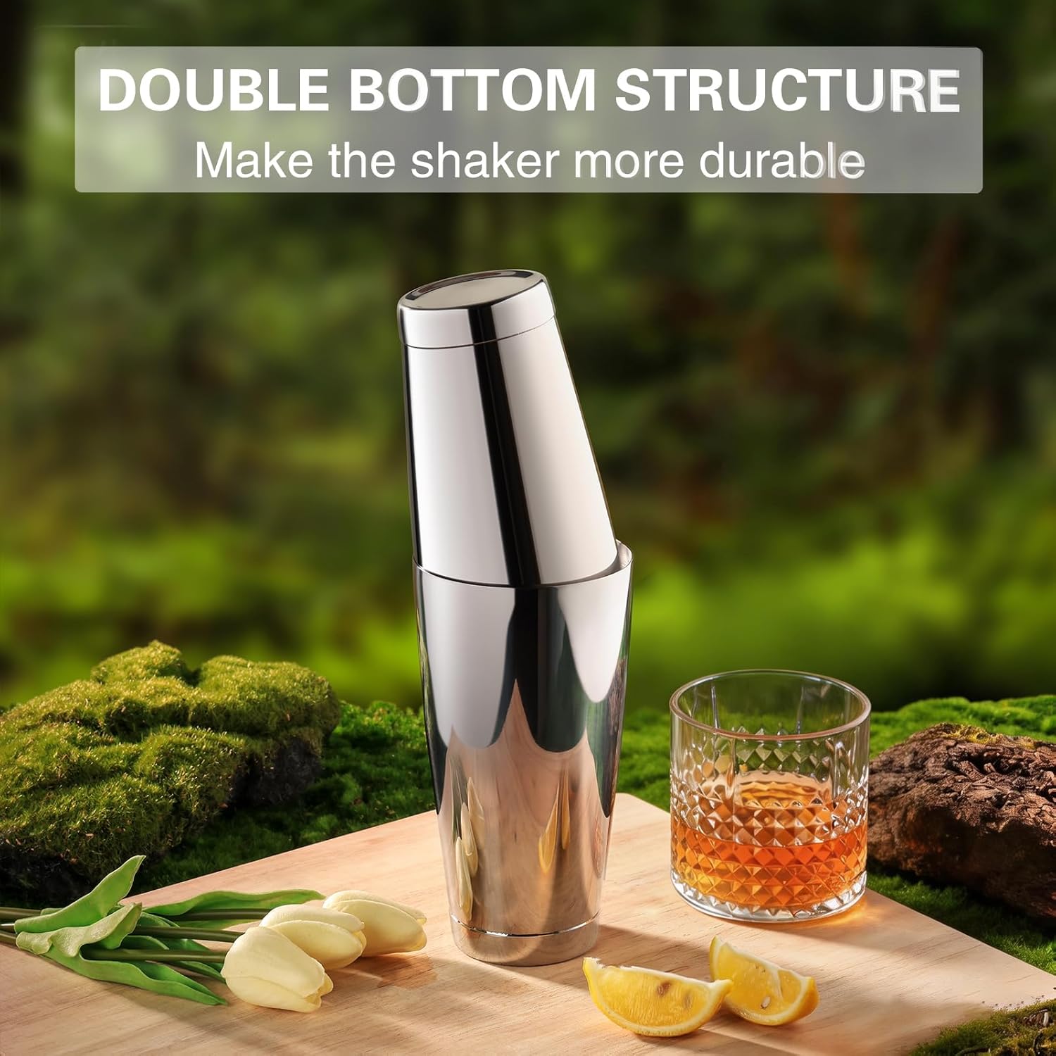 Boston Cocktail Shaker Set 18  - Boston Shaker Set reseña y precio