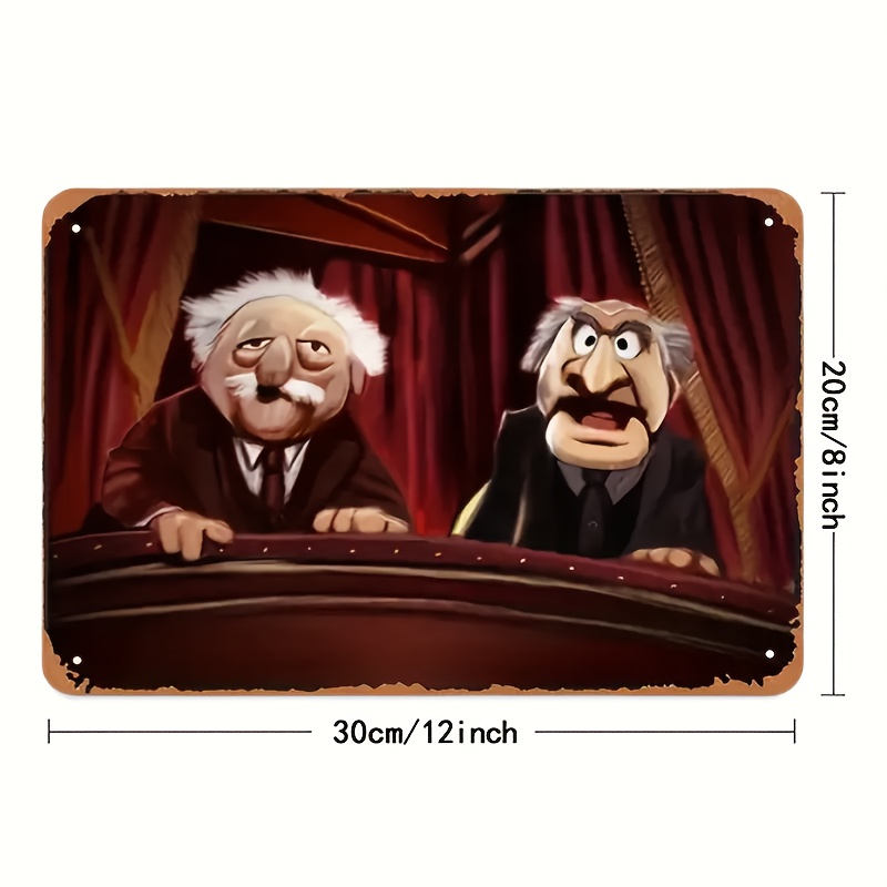 Statler & Waldorf Vintage Meta - Home Bar Cafe reseña y precio