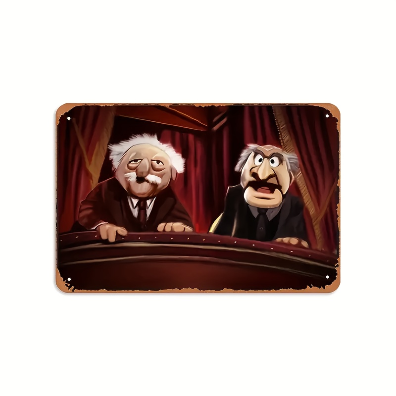 Statler & Waldorf Vintage Meta - Home Bar Cafe reseña y precio
