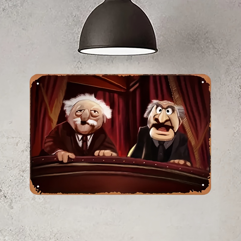 Statler & Waldorf Vintage Meta - Home Bar Cafe reseña y precio