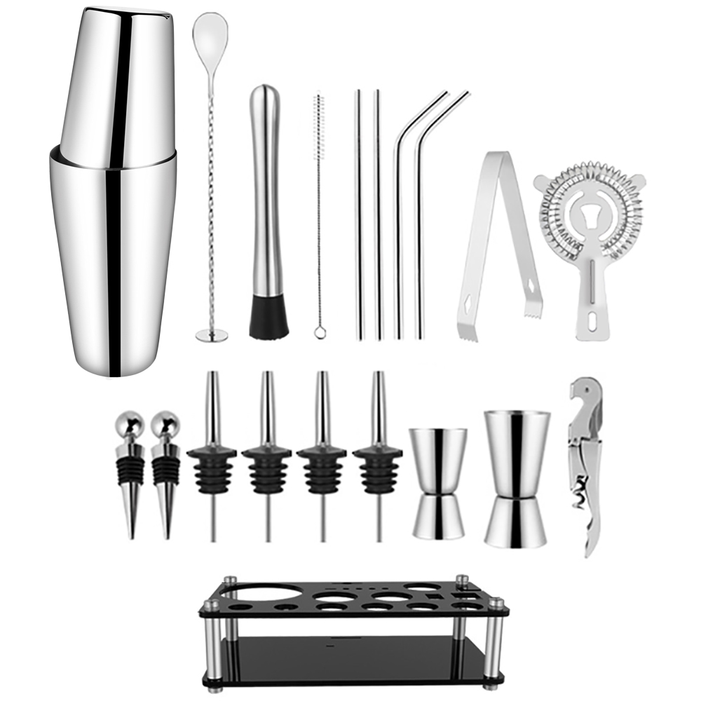 550/750ML Cocktail Shaker Bar  - Boston Shaker Set reseña y precio