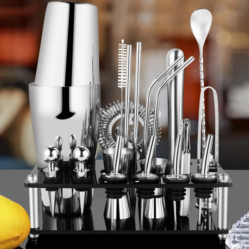550/750ML Cocktail Shaker Bar  - Boston Shaker Set reseña y precio