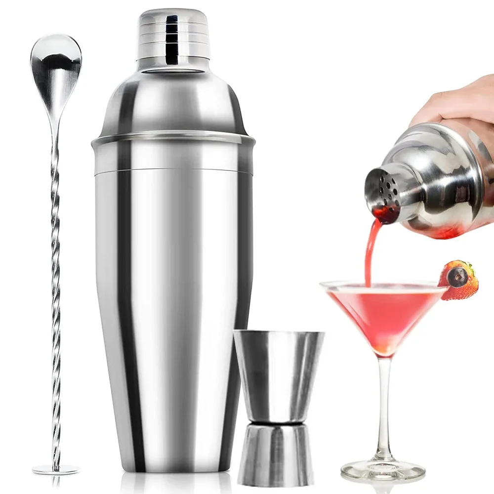 3/6pcs Cocktail Shaker Stainle - Boston Shaker Set reseña y precio