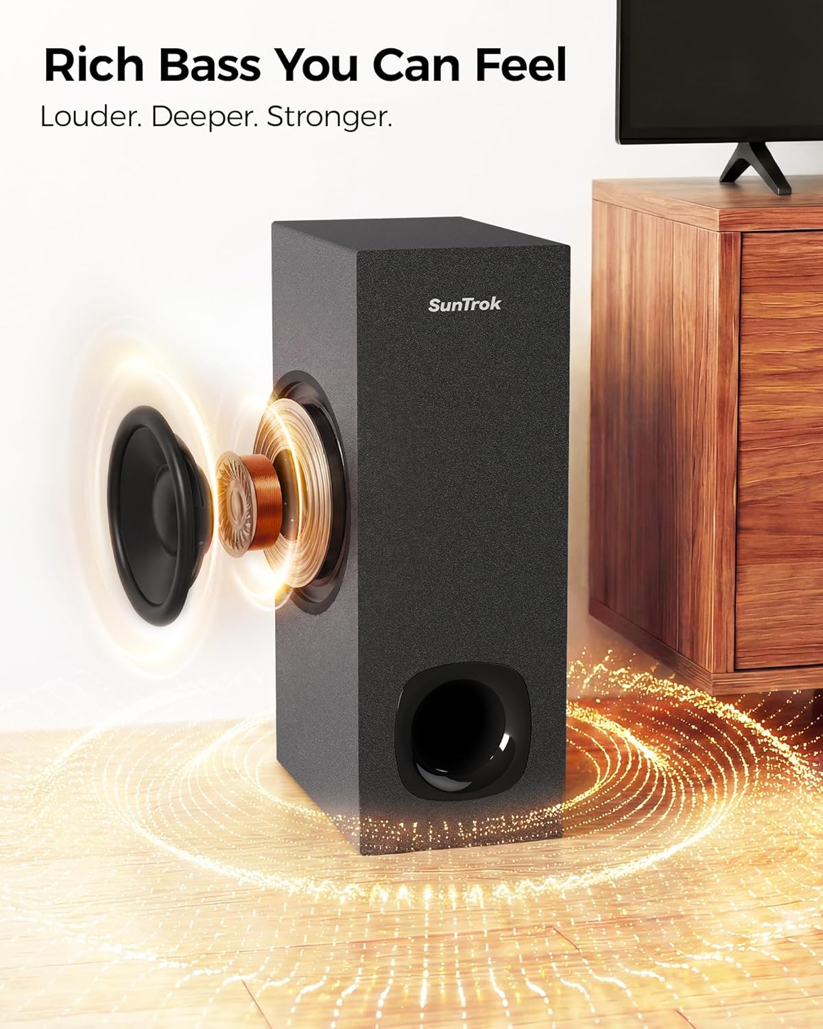 Soundbar with Subwoofer for TV - Home Bar And Theater reseña y precio