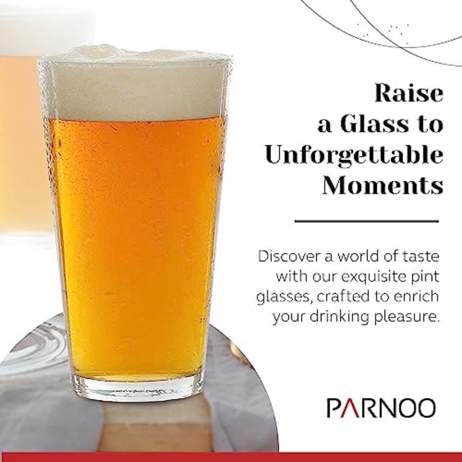 Bulk Classic Premium Beer Pint - Highball Glass Set reseña y precio
