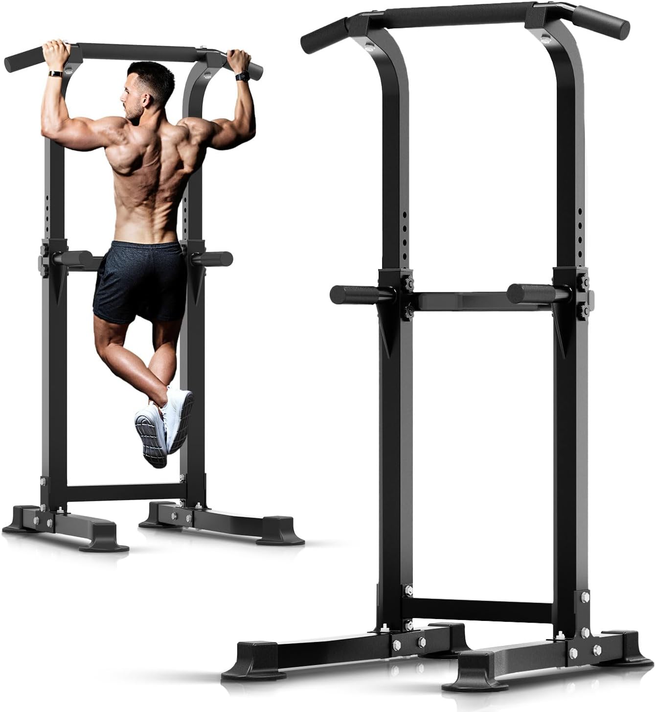 Adjustable Height Pull Up Bar  - Home Bar Stand reseña y precio