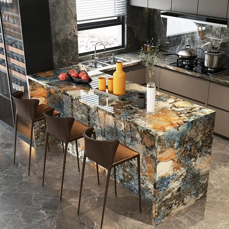 Any Size Custom Natural Marble - Home Bar And Counter reseña y precio