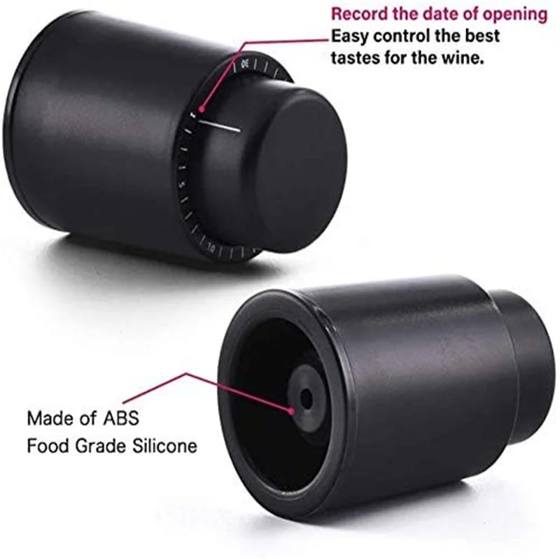 Vacuum Wine Preserver with Tim - Wine Preservation Pump reseña y precio