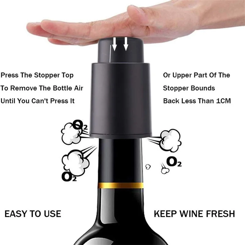 Vacuum Wine Preserver with Tim - Wine Preservation Pump reseña y precio