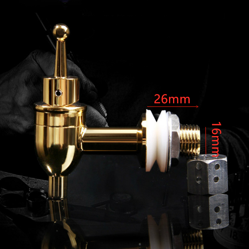 Copper Wine Barrel Spigot Beve - Home Bar And Fridge reseña y precio