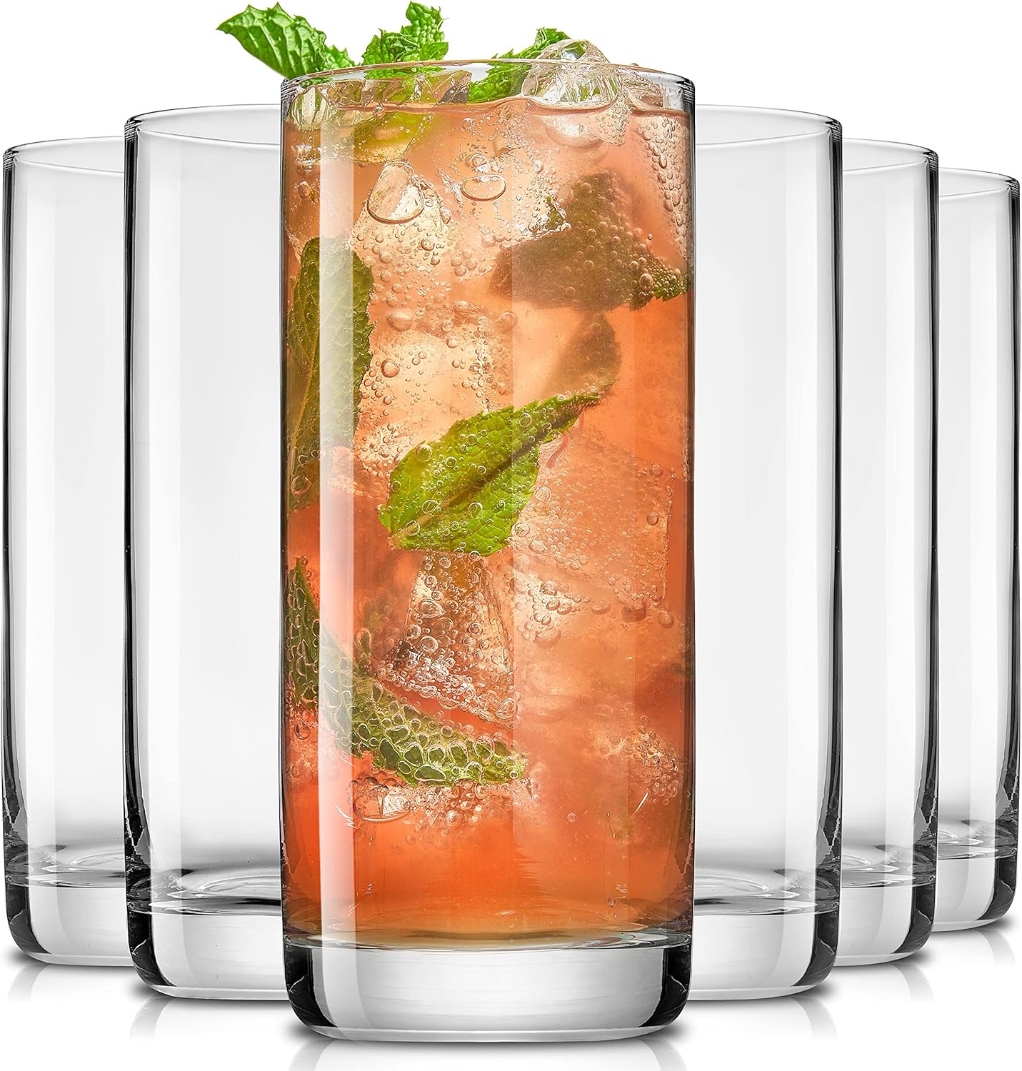 13oz Highball Glasses, 6pc Tal - Highball Glass Set reseña y precio