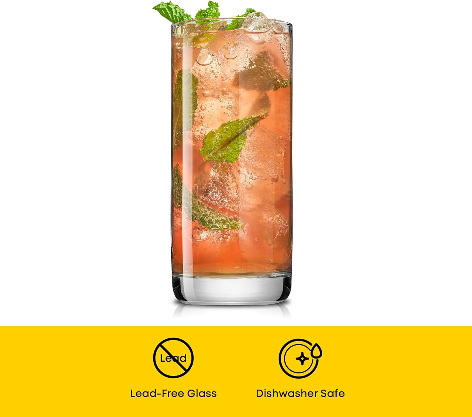 13oz Highball Glasses, 6pc Tal - Highball Glass Set reseña y precio