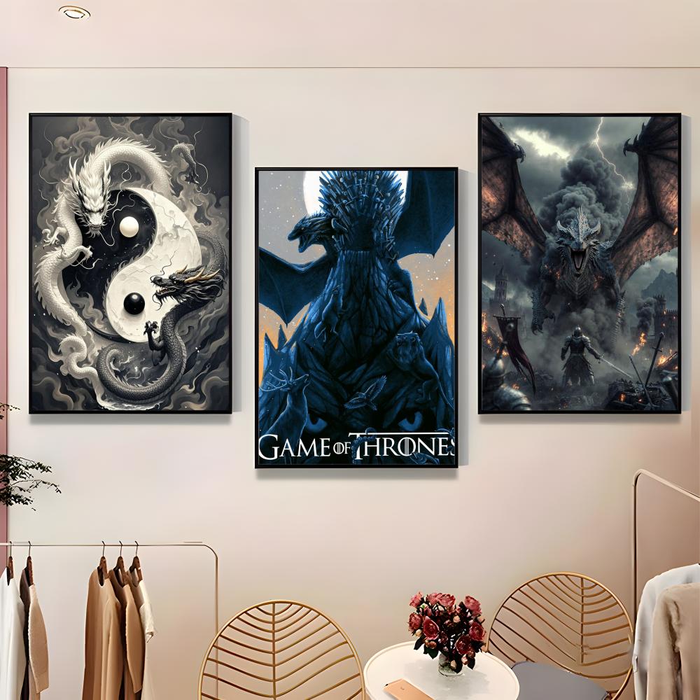 Art R-Red Fox Dragon Elephant  - Home Bar And Theater reseña y precio