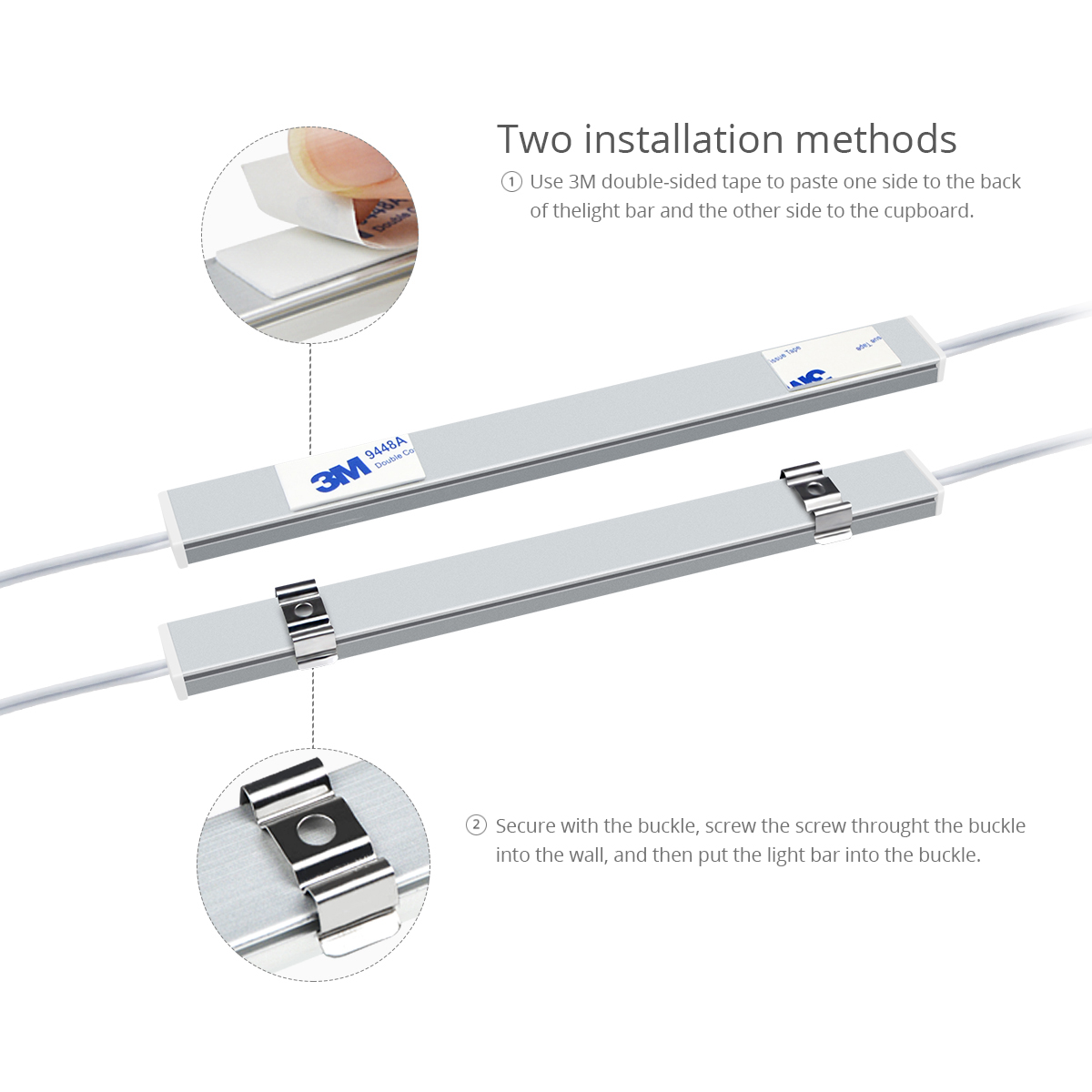 Smart Voice Control LED Kitche - Home Bar And Cabinet reseña y precio