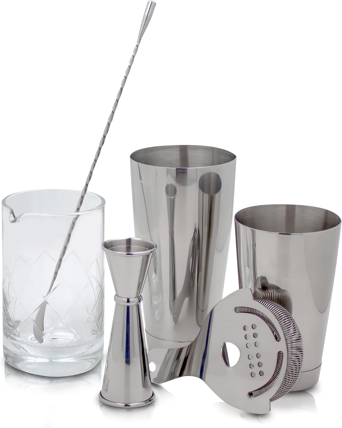 Professional Bartending Set: B - Boston Shaker Set reseña y precio