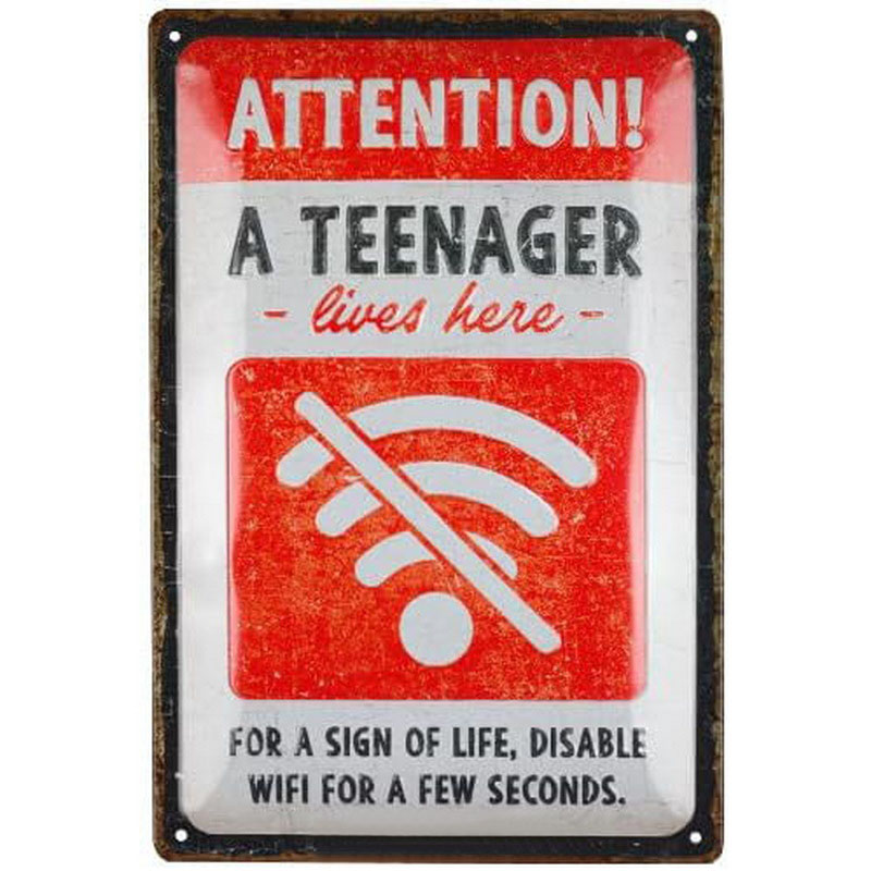 Metal Tin Signs Warning No Smo - Home Bar Cafe reseña y precio
