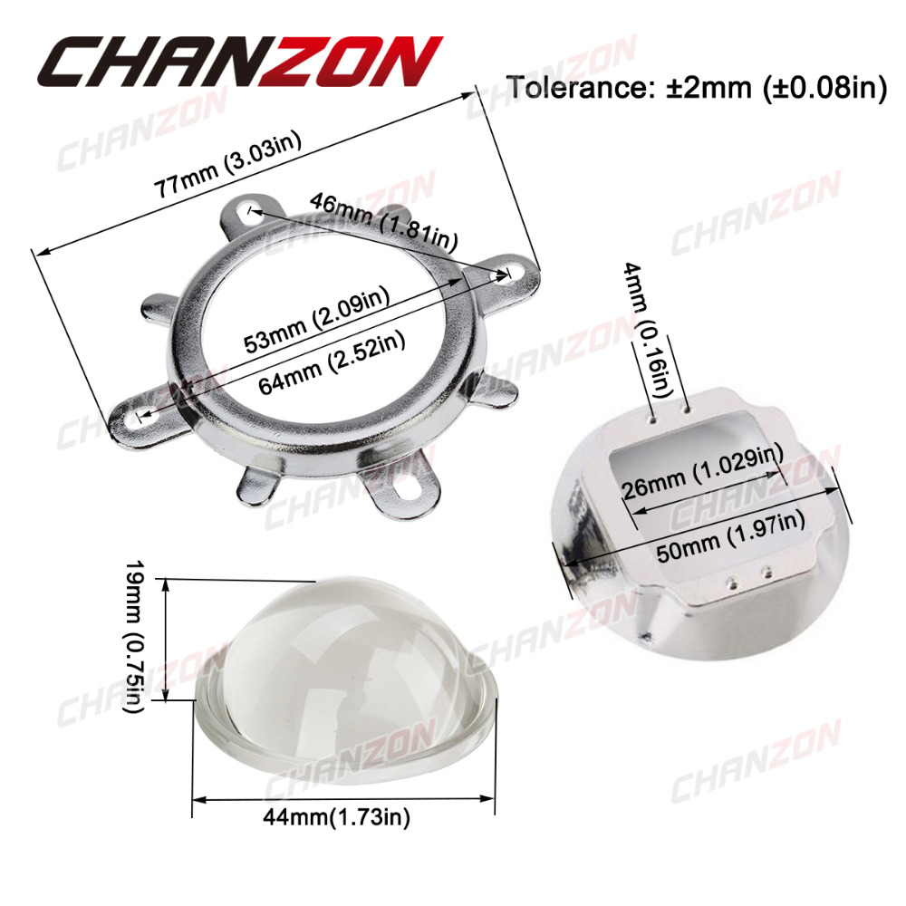 44mm Lens Reflector Collimator - Highball Glass Set reseña y precio