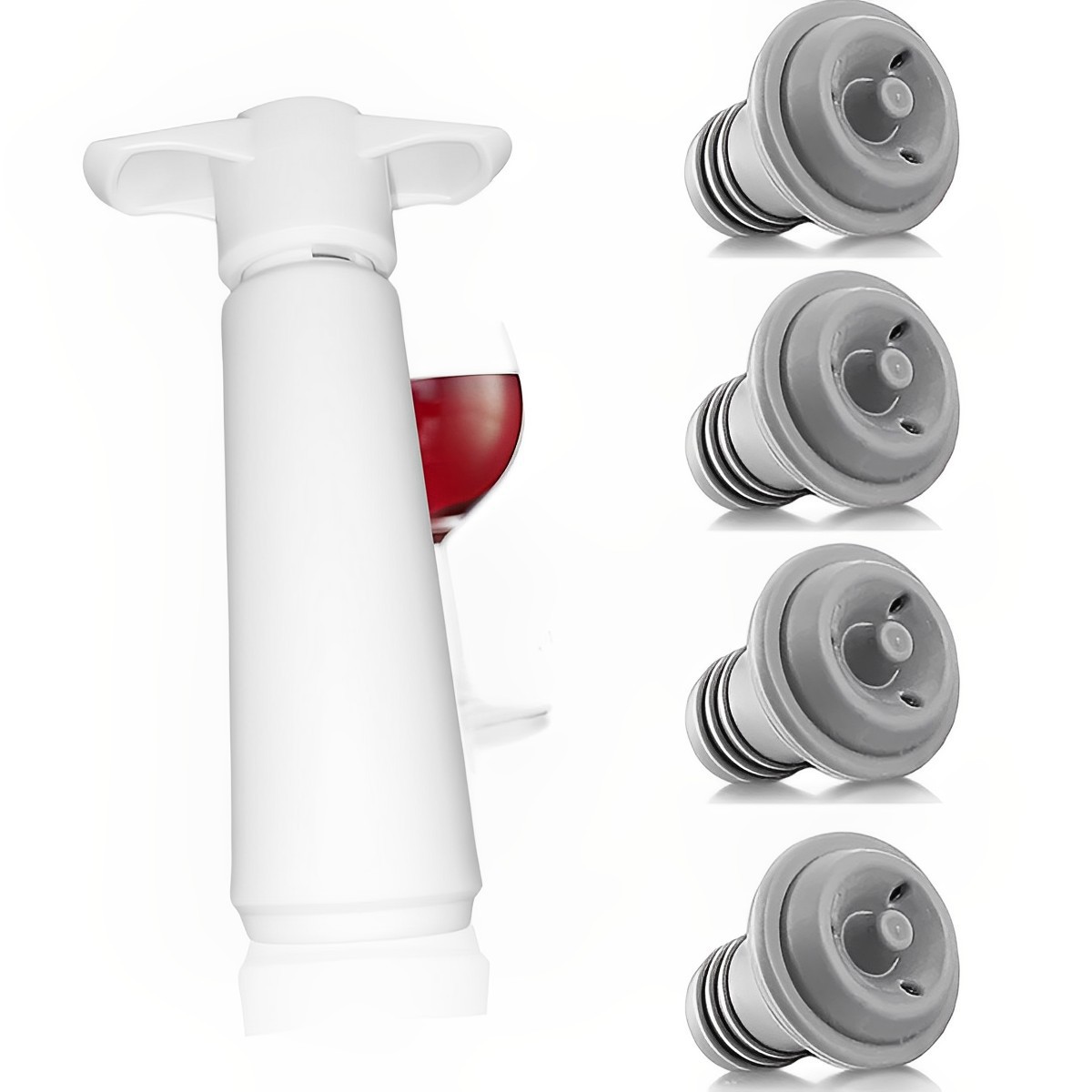 Wine Vacuum Pump Manual Vacuum - Wine Preservation Pump reseña y precio