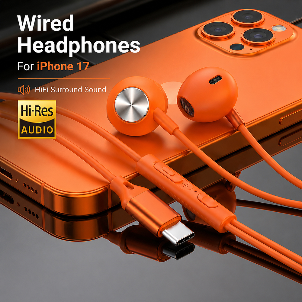 USB Type C Wired Headphones Fo - Home Bar Iphone reseña y precio