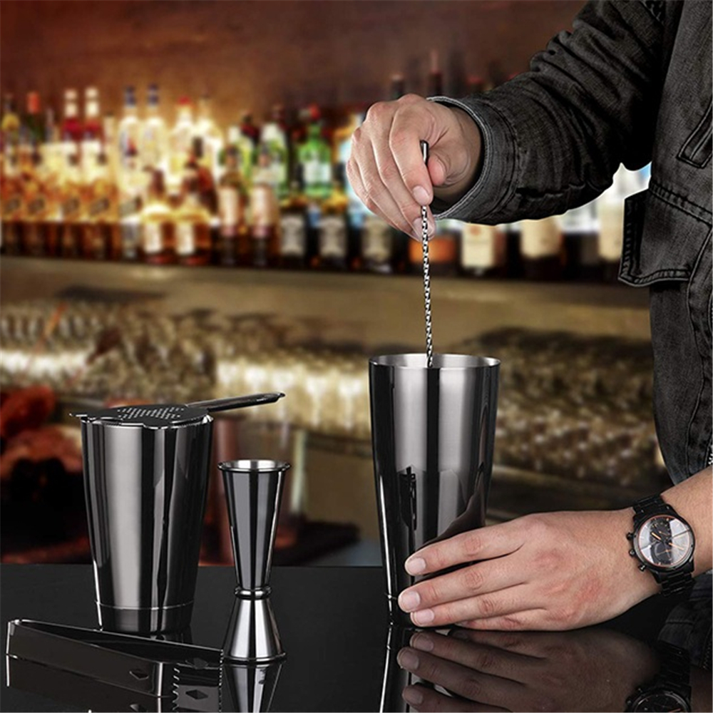 Cocktail Shaker Bar Set: 2 Wei - Boston Shaker Set reseña y precio
