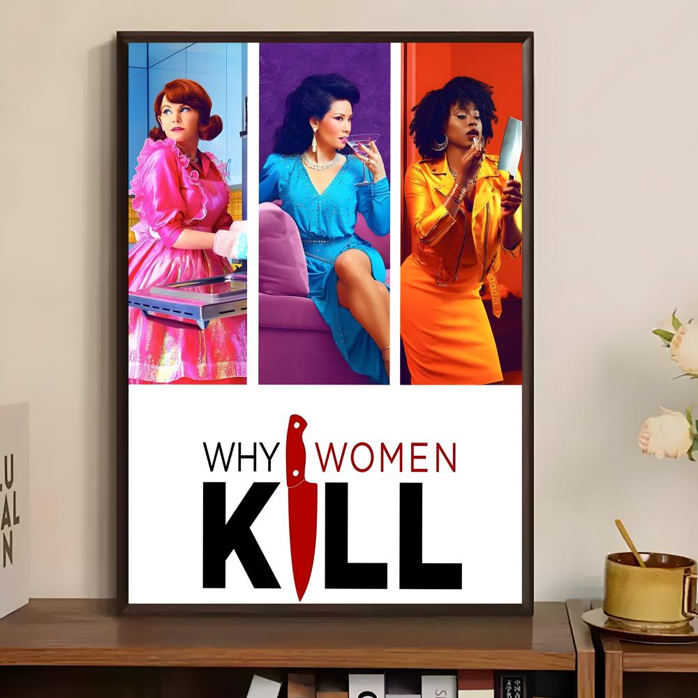 Drama Why Women Kill Poster Pa - Home Bar And Theater reseña y precio