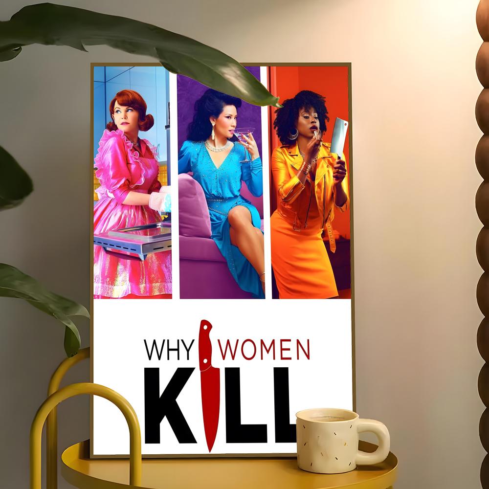 Drama Why Women Kill Poster Pa - Home Bar And Theater reseña y precio