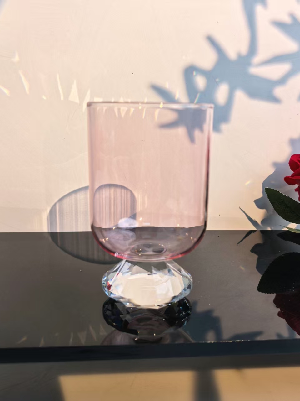 Diamond Cut Wine Glasses Set o - Highball Glass Set reseña y precio