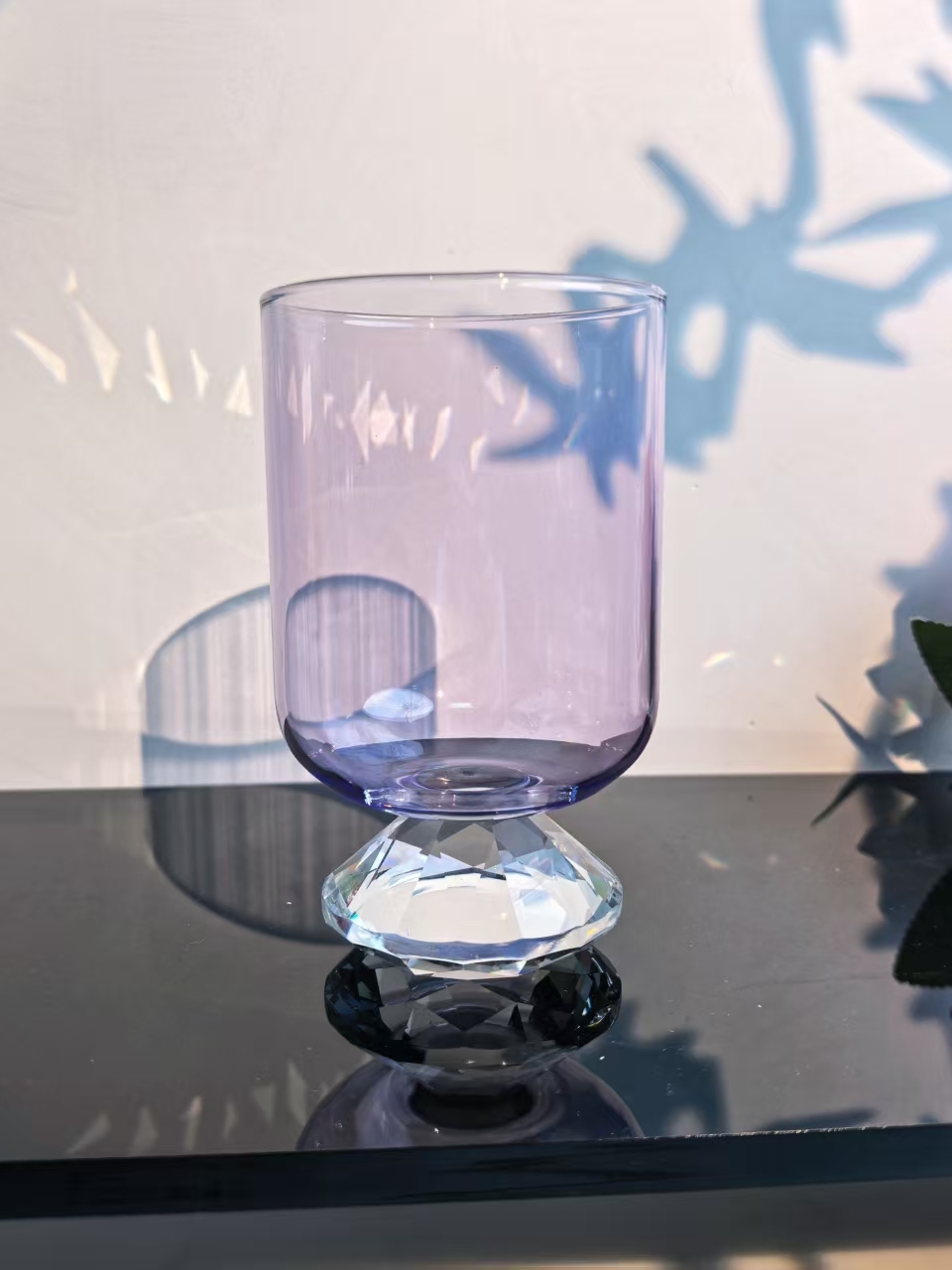 Diamond Cut Wine Glasses Set o - Highball Glass Set reseña y precio