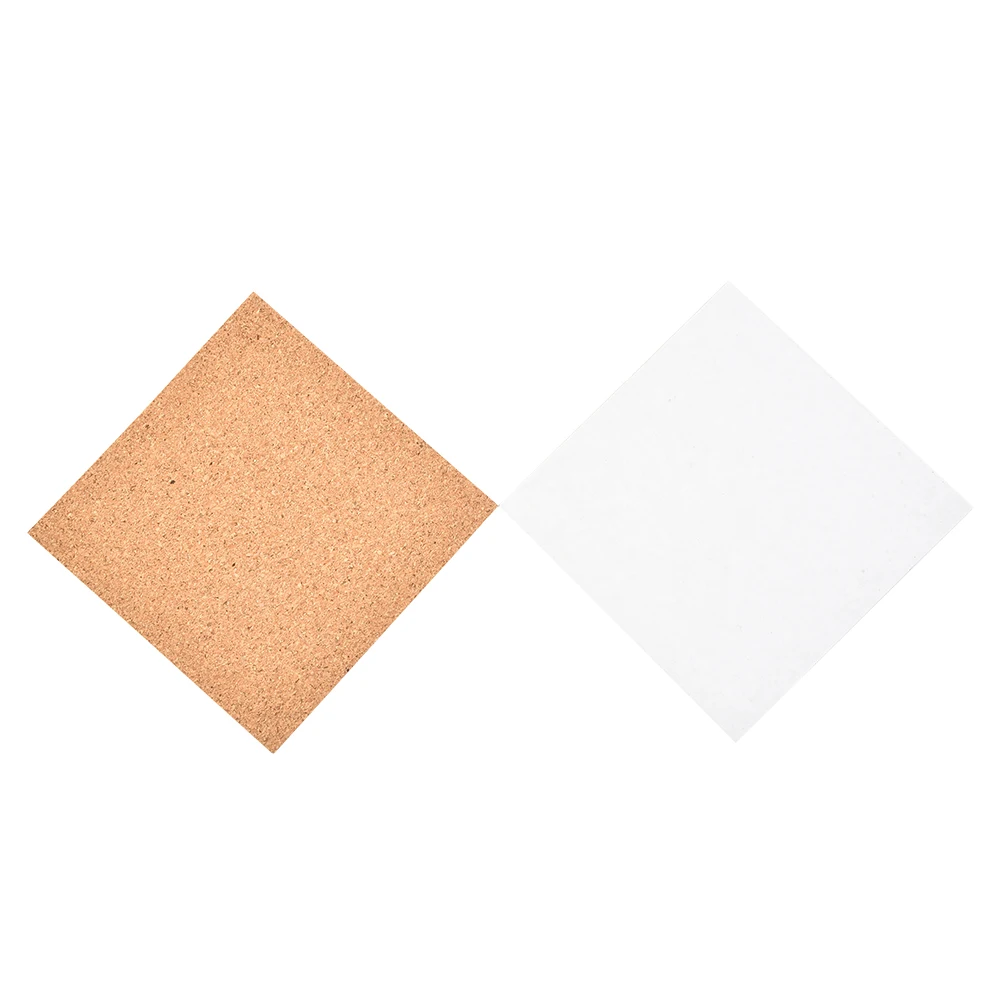10Pcs Cork Coasters Square Cor - Home Bar Supplies reseña y precio