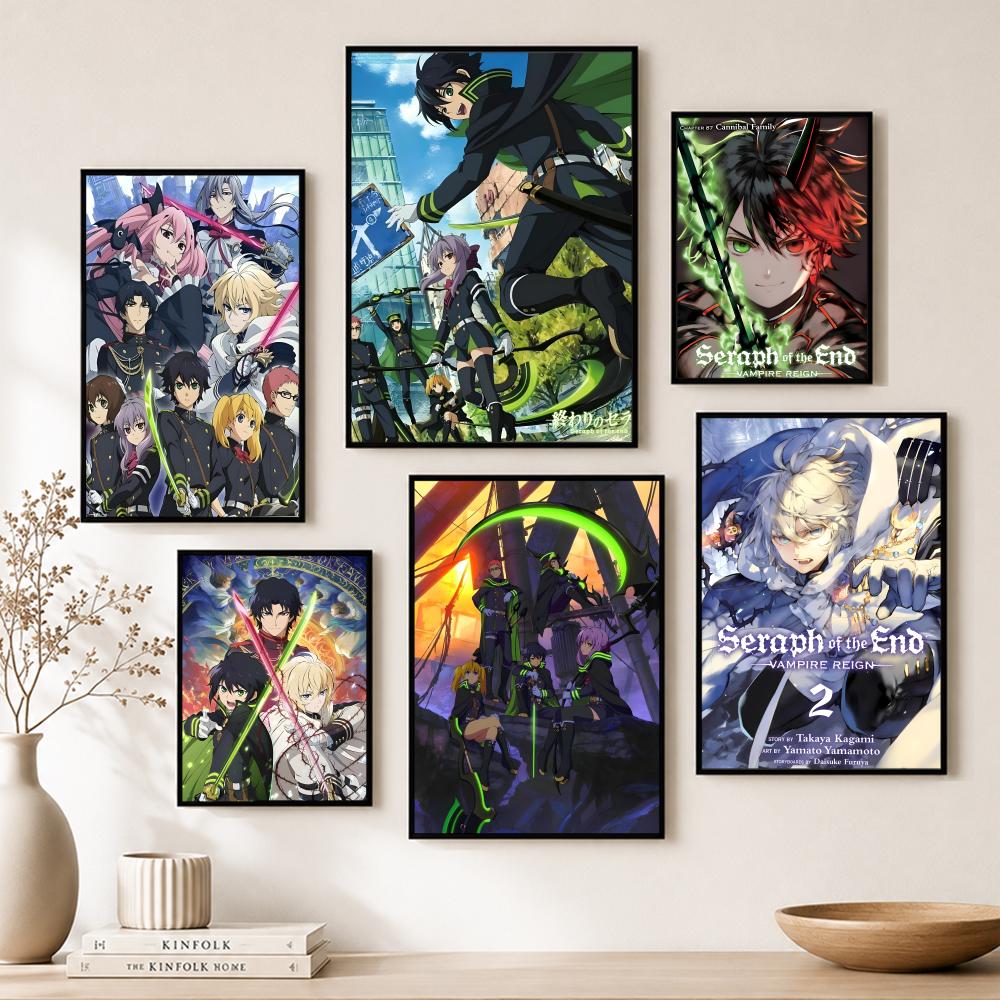 Anime S-Seraph Of The End Post - Home Bar And Theater reseña y precio