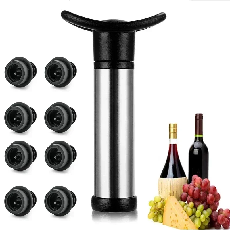 Vacuum Wine Pump Kit with Wine - Wine Preservation Pump reseña y precio