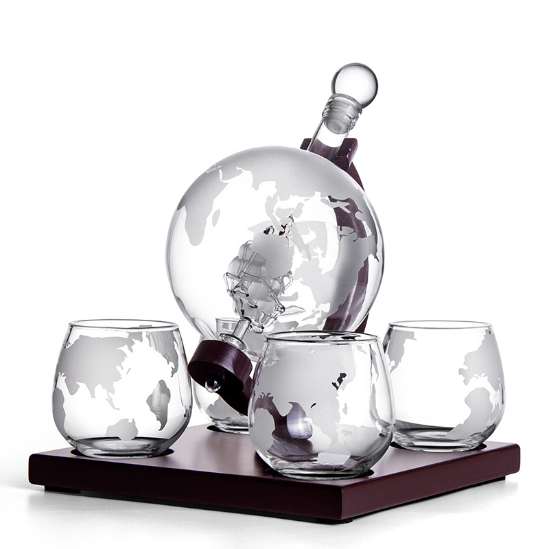 Globe Decanter Creative Glass  - Decanter Globe Set reseña y precio