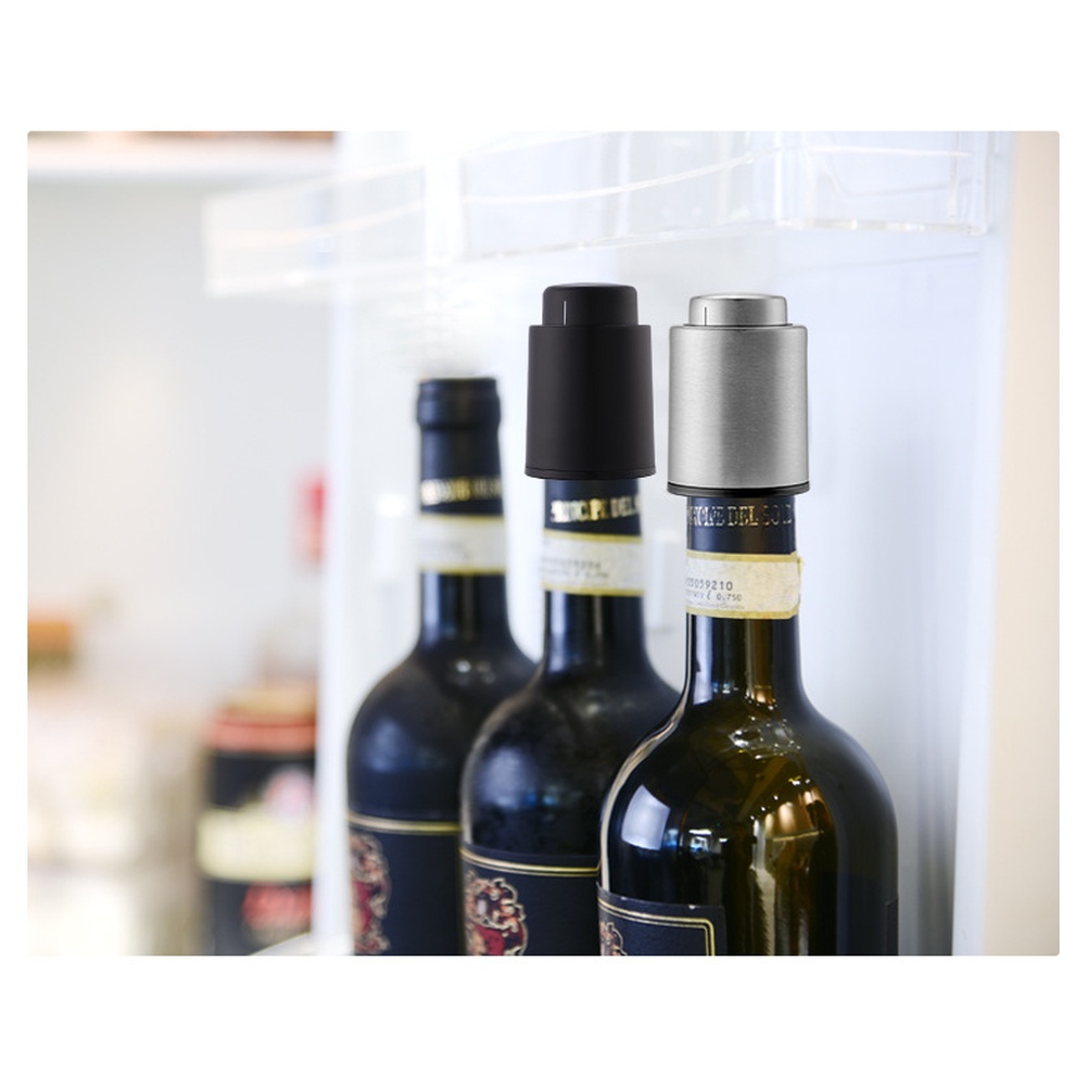 Presstype ABS Wine Stopper wit - Wine Preservation Pump reseña y precio