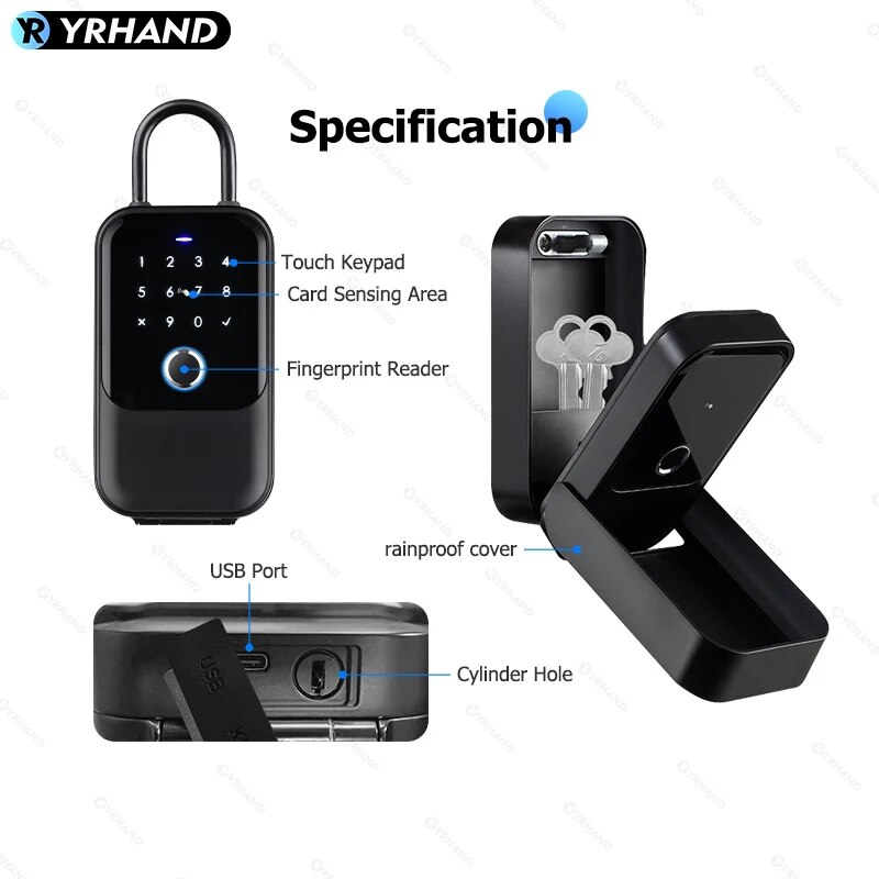 TTlock Smartkey Lock Box Home  - Home Bargains reseña y precio