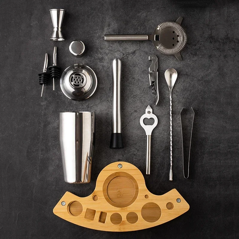 1/3/6/9/11pcs Cocktail Shaker  - Boston Shaker Set reseña y precio