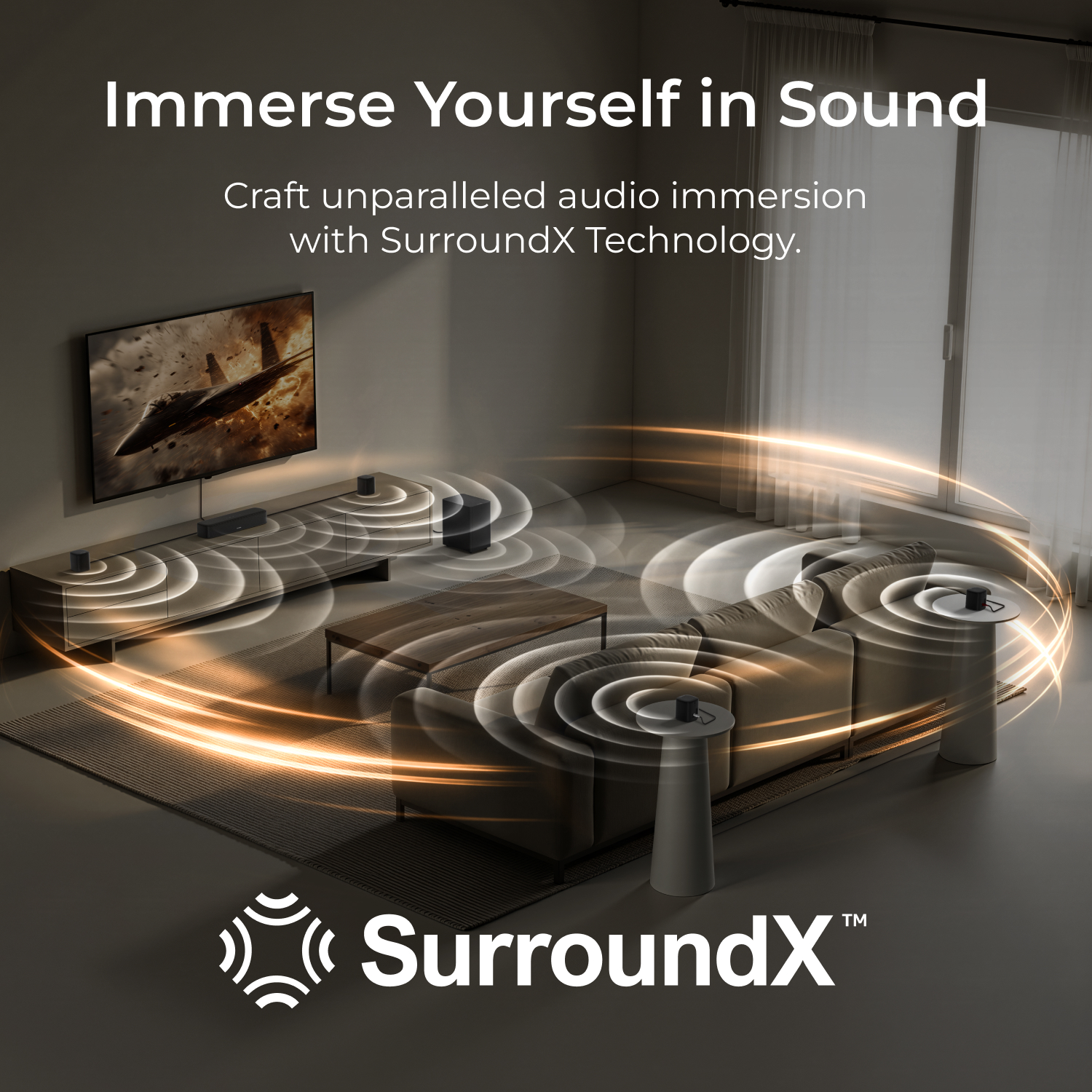 ULTIMEA 7.1ch Sound Bar with S - Home Bar And Theater reseña y precio
