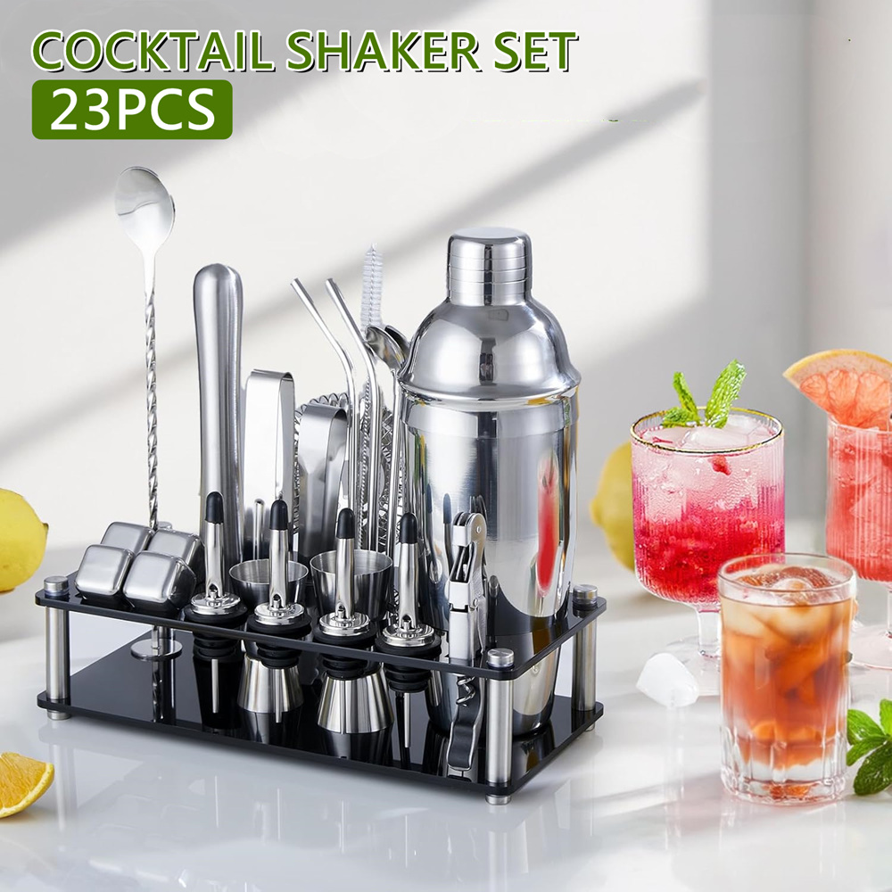 Boston Cocktail Shaker Set 23- - Boston Shaker Set reseña y precio