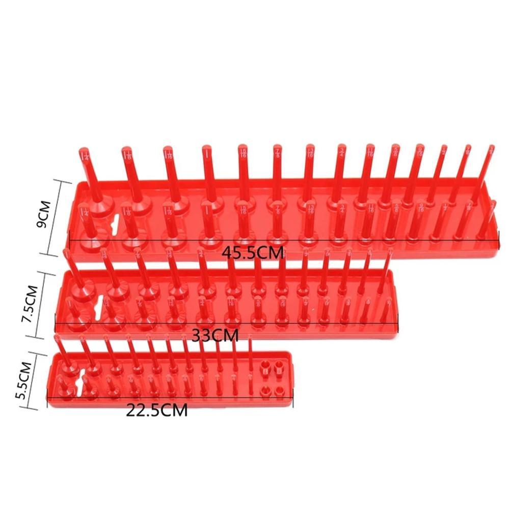 3Pcs Black/Red Socket Organize - Home Bar Supplies reseña y precio
