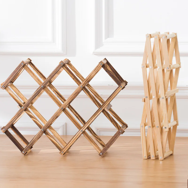 Stackable Wine Storage Shelves - Home Bar And Cabinet reseña y precio