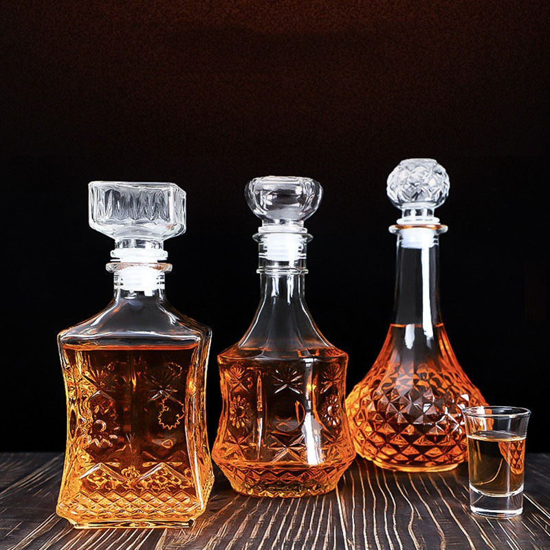 Luxury 500ML/1000ML Glass Liqu - Decanter Globe Set reseña y precio