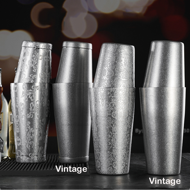 2 Pieces Boston Cocktail Shake - Boston Shaker Set reseña y precio