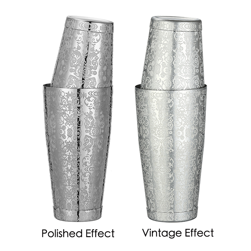 2 Pieces Boston Cocktail Shake - Boston Shaker Set reseña y precio