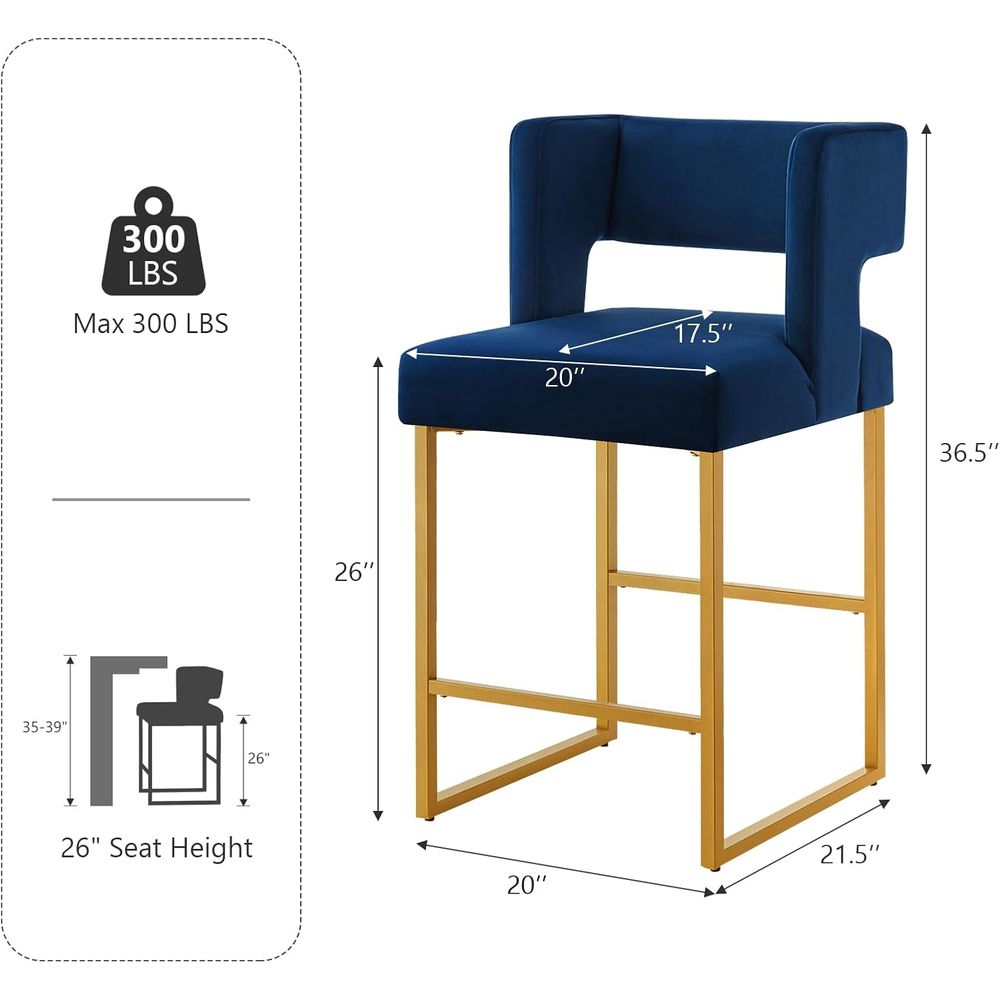 26 Inch Counter Height Bar Sto - Home Bar Stools reseña y precio