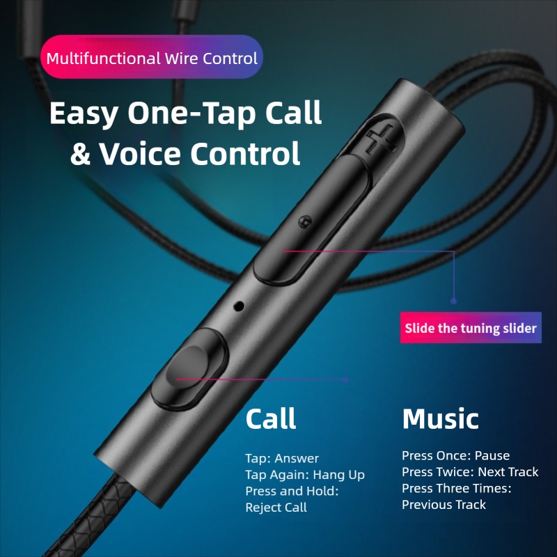 Type C Wired Headphones HiFi S - Home Bar Iphone reseña y precio