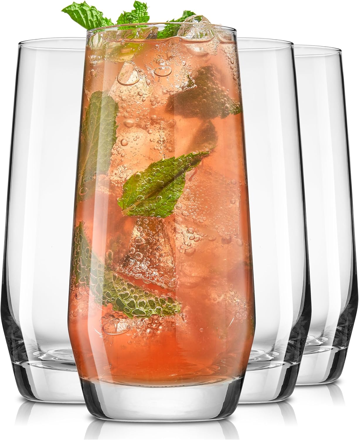 18.5 oz Highball Glasses, 4pc  - Highball Glass Set reseña y precio