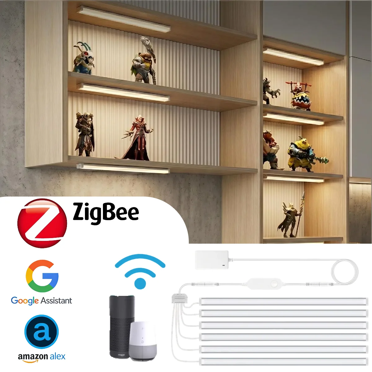 Zigbee Smart Under Cabinet Lig - Home Bar And Cabinet reseña y precio