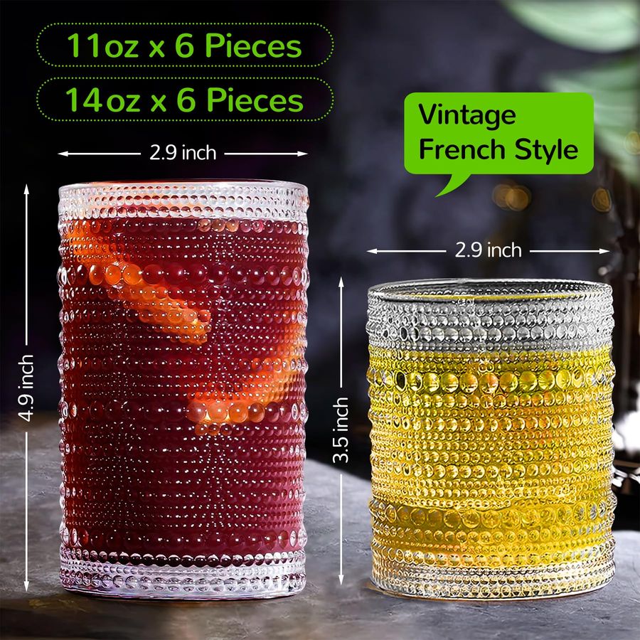 Nordic Vintage Milk Glass Tabl - Old Fashioned Glass reseña y precio