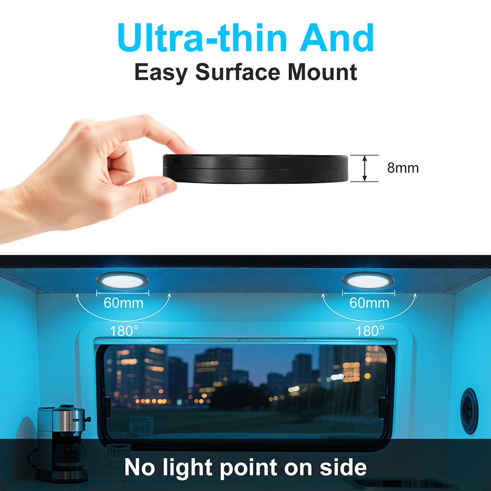1/2/4/6 Lamp RGB LED Under Cab - Home Bar And Cabinet reseña y precio